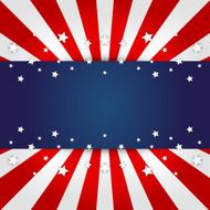 American flag design N18