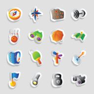 Icons for travel and leisure N2