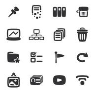 Office icon set N41