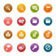 Colored dots - Website and Internet Icons