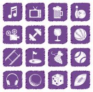 Recreation Icons and Symbols