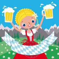 Invitation to an Octoberfest Beer Party N3
