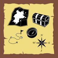 Scavenger hunt icons