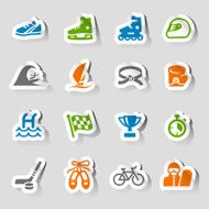 Stickers - Sport icons