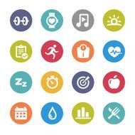 Fitness Icons - Circle Series N2