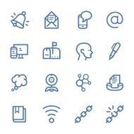 Communication Line icons