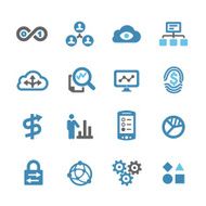 Big Data Icons - Conc Series