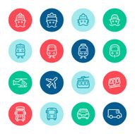 Transportation Icons N9