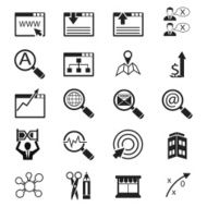 Internet icons collection