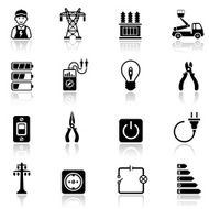 Electricity Icon Set N2