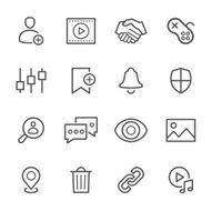 Social Media Icons N85