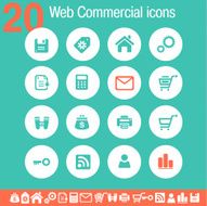 Web and commercial icons