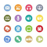 Communication and Media Icons N4