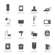 Household appliances icons N2