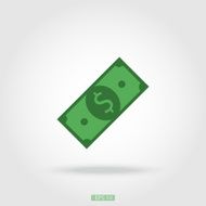 Icon dollar bill