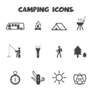 Camping Icons N13