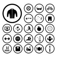 Sports and healthy icons set N2