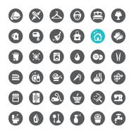 Cleaning and Housework vector icons