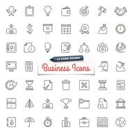 Hand-Drawn Business Icons N2
