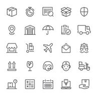 Logistics icons N10
