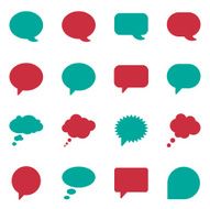 Speech Bubbles Icons