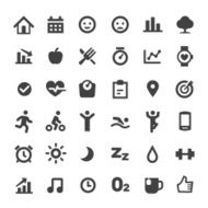 Fitness Icons - Big Series