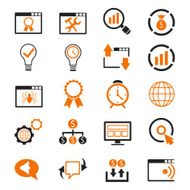 SEO icon set N6