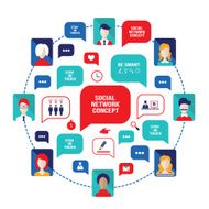 Social network concept N7