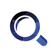 magnifier icon Abstract Triangle