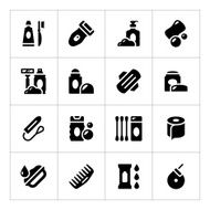 Set icons of hygiene N2