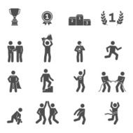 Competition Icons Black