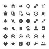 Toolbar and Control Icons - Big Series