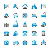 Real Estate icons set