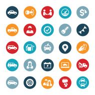 Auto Dealership Icons