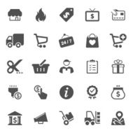 Shopping Icons N35
