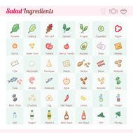 Salad ingredients