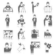Set of engineer icons N2