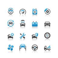 Car Maintenance Service Icons N2