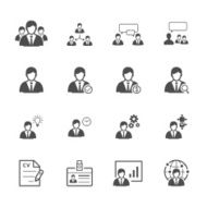 Management and Human Resource Icons N3