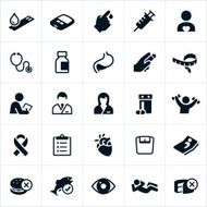 Diabetes mellitus Icons N2