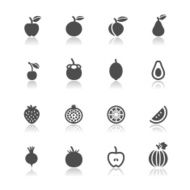 Fruits And Vegetables Icons N2