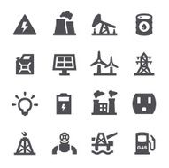 Fuel & Power Generation Icons