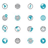 Icon Set Globe