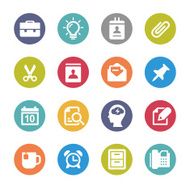 Office Work Icon - Circle Series