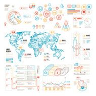 Line UI Infographic Elements N2