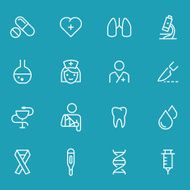 Icon Set Medicine N2
