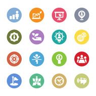 Business strategy icons N8