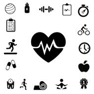 Health and Fitness icons
