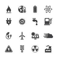 Ecology and Enviromental Conservation - Simple Icons