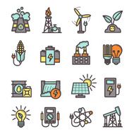 Energy Icons Set